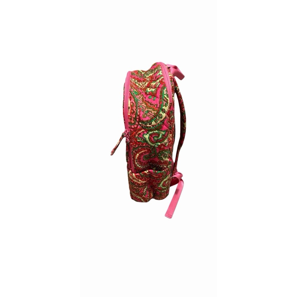 Vera Bradley Essential Large Backpack Capri Pink Carry On Travel Work School NWT - Picture 2 of 5
